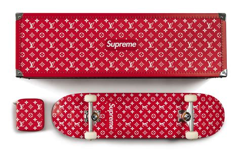 supreme x louis vuitton skateboard